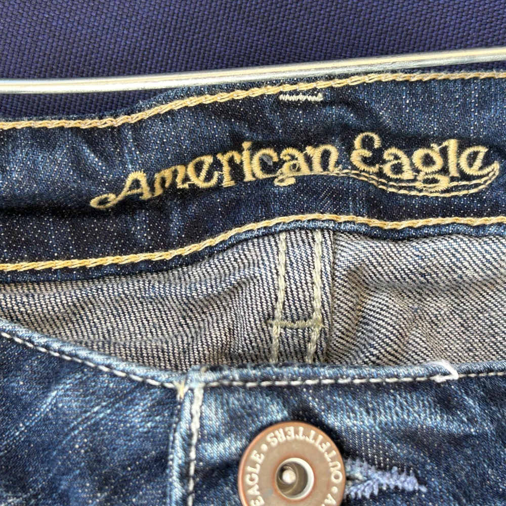 American Eagle Favorite Bootcut Jeans Size 14 Short - Picture 8 of 12